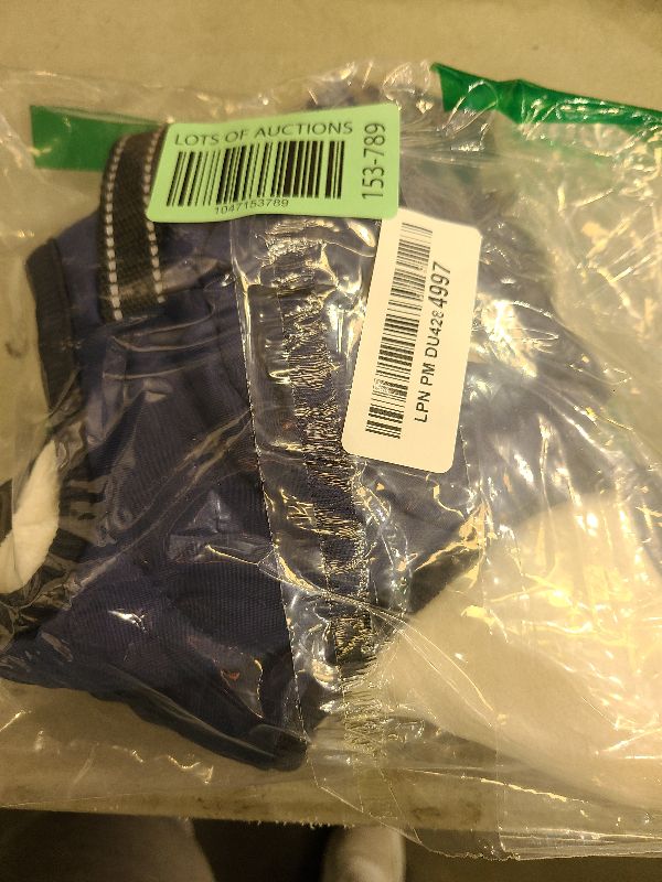 Photo 1 of Aiboria Dog Jackets for Winter Windproof Waterproof 2 in 1 Outfit Cold Weather Coat Dog Vest Harness Puppy Winter Warm Jacket Small Blue M