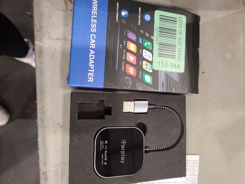 Photo 1 of 2025 Upgraded Wireless CarPlay Adapter for iPhone, Convert Wired to Wireless Apple Carplay Dongle, Plug & Play Auto Connect Easy Use for Cars from 2017 (Check Compatibility First)
