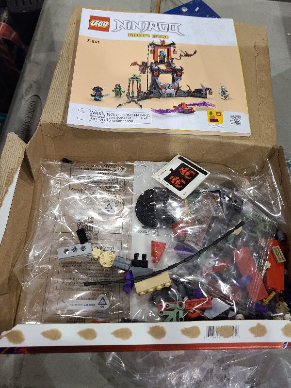 Photo 1 of LEGO NINJAGO Dragonian Storm Village Toy Building Set - Pretend Play Playset for Kids, Boys and Girls, Ages 7+ - Spinner Toy with 6 Ninja Toy Minifigures - Gift Idea for Birthdays - 71841