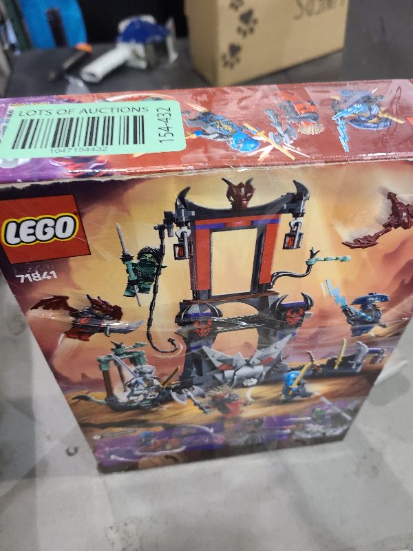 Photo 1 of LEGO NINJAGO Dragonian Storm Village Toy Building Set - Pretend Play Playset for Kids, Boys and Girls, Ages 7+ - Spinner Toy with 6 Ninja Toy Minifigures - Gift Idea for Birthdays - 71841