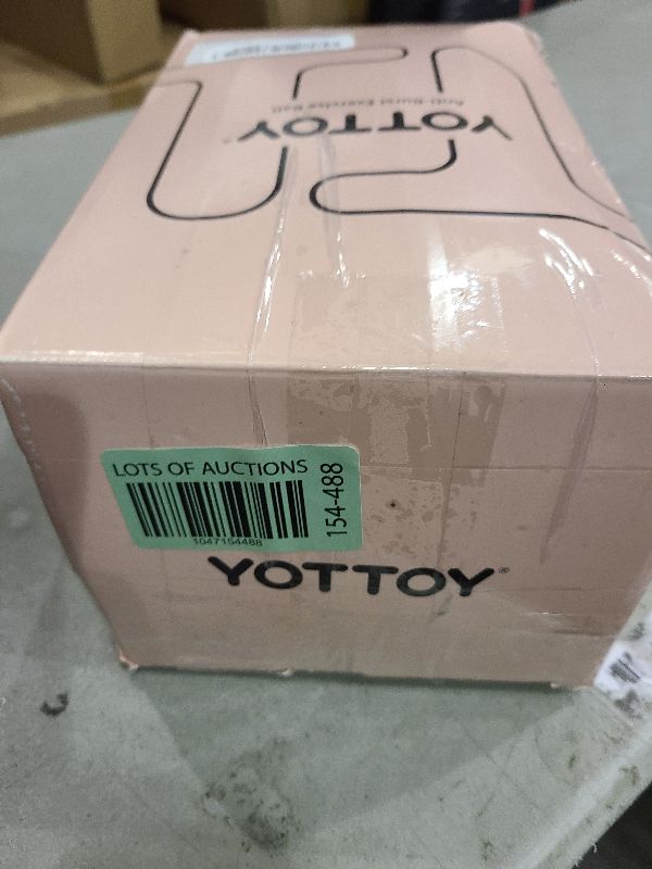Photo 1 of YOTTOY Anti-Burst Exercise Ball for Working Out & Pregnancy, Extra Thick Stability Ball for Physical Therapy & Fitness, Includes Pump (Blue)