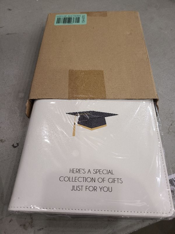 Photo 1 of 2025 Graduation Gifts - Graduation Photo Album with 24 Pages - High School Graduation Gift Card Book - First Year of College Survival Kit from Parents for Her Him Women Men Girls Boys Teens Students