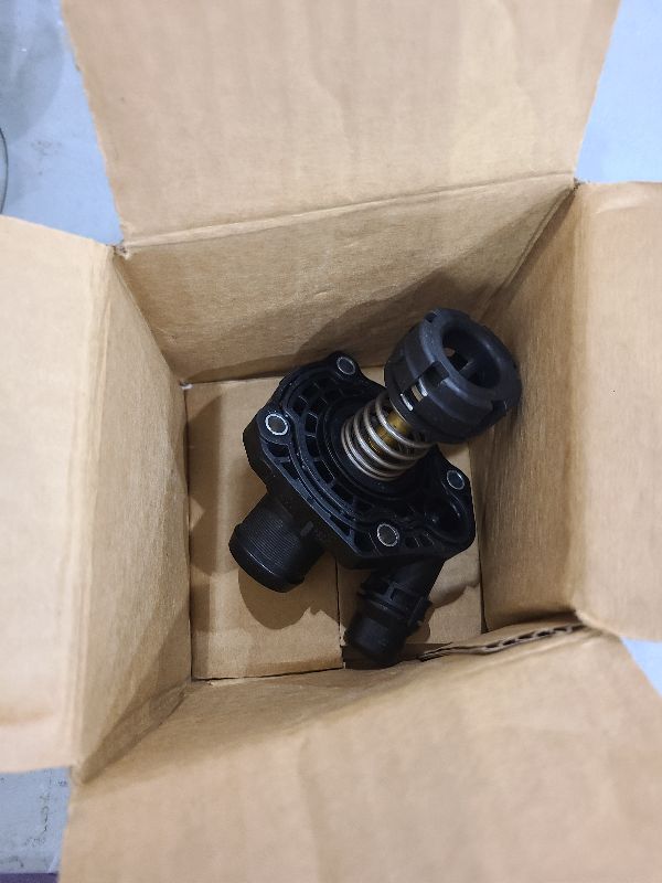 Photo 1 of A-Premium Engine Coolant Thermostat Housing Assembly with Sensor Compatible with Mini Cooper 2014 2015 1.5L, Replaces for 11518623576, 8601366
