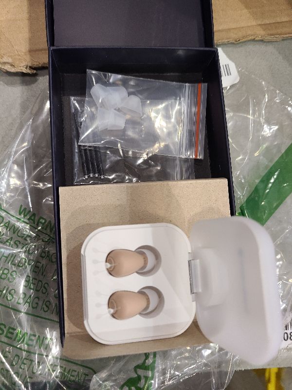 Photo 1 of Audien ATOM 2 Wireless Rechargeable OTC Hearing Aid, Premium Comfort Design and Nearly Invisible