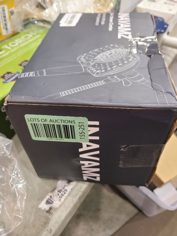 Photo 1 of INAVAMZ Black Shower Heads with Handheld Spray Combo 2.5GPM: 10” Rainfall Shower Head & Detachable Shower Head, 10 Spray Settings Handheld Shower Head with ON/OFF Switch and 15-Stage Filter