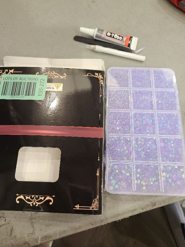 Photo 1 of 16000Pcs Resin Jelly Rhinestones for Crafting, Dark Purple AB Non Hotfix Flatback Gems, Bedazzling Crystal with 3Pcs 10ml B7000 Jewelry Glue for DIY Crafts Clothing Tumblers Shoes Fabric