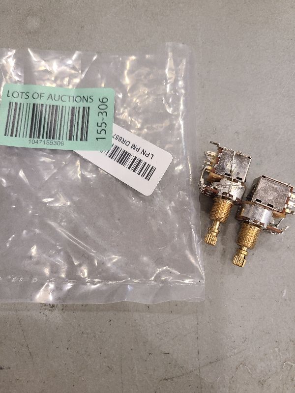Photo 1 of 2PCS Yootones A500K Push Pull Guitar Pots Audio Taper Potentiometers Long Copper Split Shaft Compatible with Guitar Accessories
