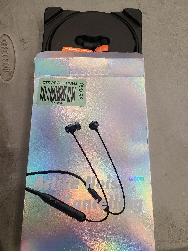 Photo 1 of Active Noise Cancelling Headphones, Wireless V5.3 Bluetooth Headphones with 3 AI Mics ENC, In-ear Magnetic Neckband Earbuds 60Hrs Playtime, IPX6 Sweatproof ANC Earphones for Travel Home Office