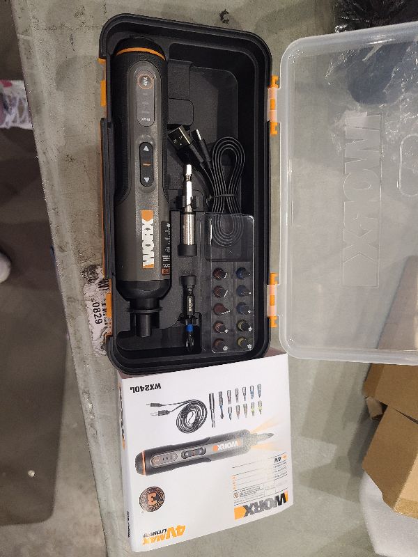 Photo 1 of Worx WX240L 4V 3-Speed Cordless Screwdriver