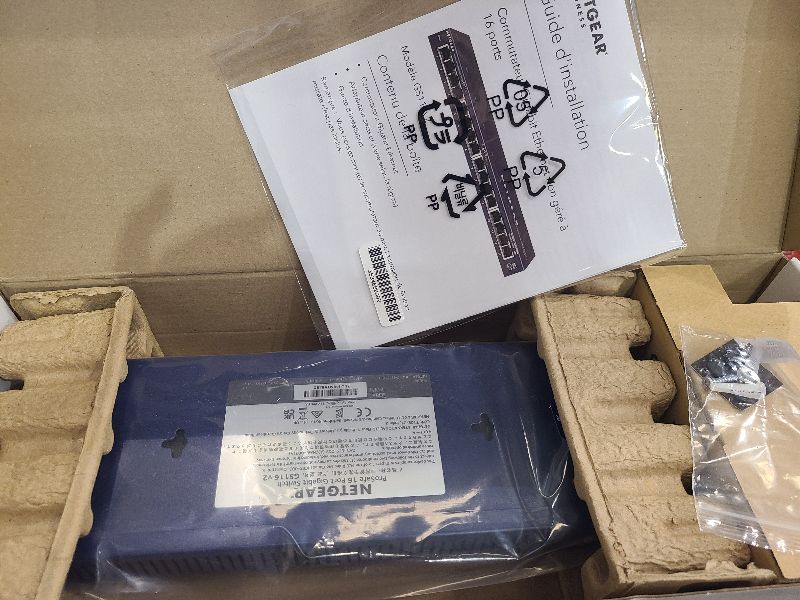 Photo 1 of 2D84386 - Netgear ProSafe GS116 16-port Gigabit Ethernet Switch