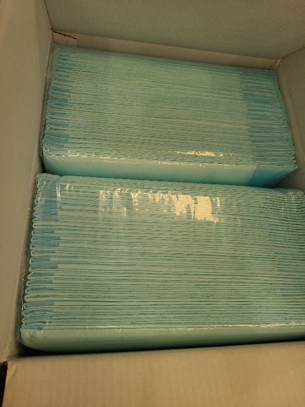 Photo 1 of 50 Count 30” x 36” Super Absorbency Disposable Underpads, Leakproof Quick Drying, Baby Puppy & Adults Bed Pads Disposable Adults, Dog Pee Pads Extra Large, XXL Incontinence Pads