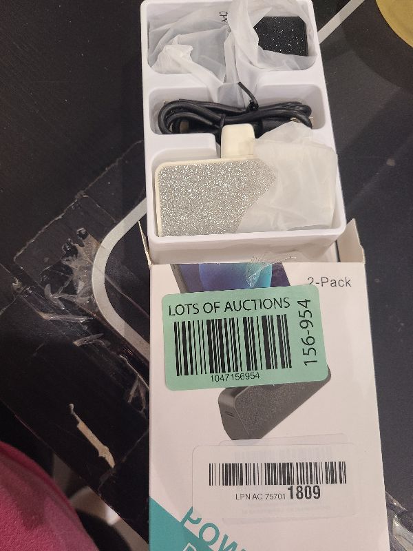 Photo 1 of [2 Pack] Mini Portable Charger 5200mAh,Ultra-Compact PD Fast Charging Power Bank,LCD Display Cute Battery Pack Backup Charger Compatible with iPhone 14/14 Pro Max/13 Pro/12/11/XR/8/7