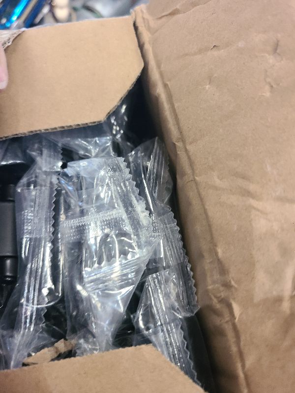 Photo 1 of 50 Pack (25 Pairs) 3/8" Inset Matte Black Cabinet Hinge,Self Closing Hinges for Kitchen/Bathroom/Furniture Cabinets & Doors,Decorative Cabinet Hardware Kitchen Cabinet Hinges