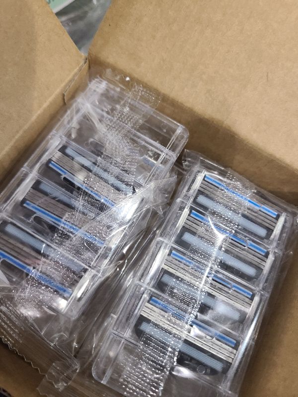 Photo 1 of 16 Count Razor Blade Refills, Mach 3 Razor Refills for Men