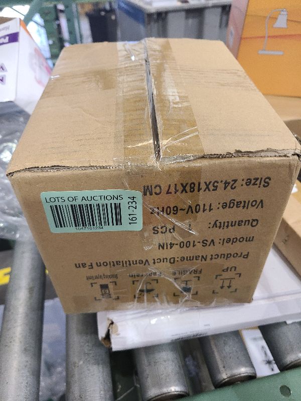 Photo 1 of 4" Inch Inline Exhaust Fan with Remote Control, 280 CFM High Efficiency Air Flow for Bathroom, Kitchen, Grow Tent, Hydroponics, 3D Printer
