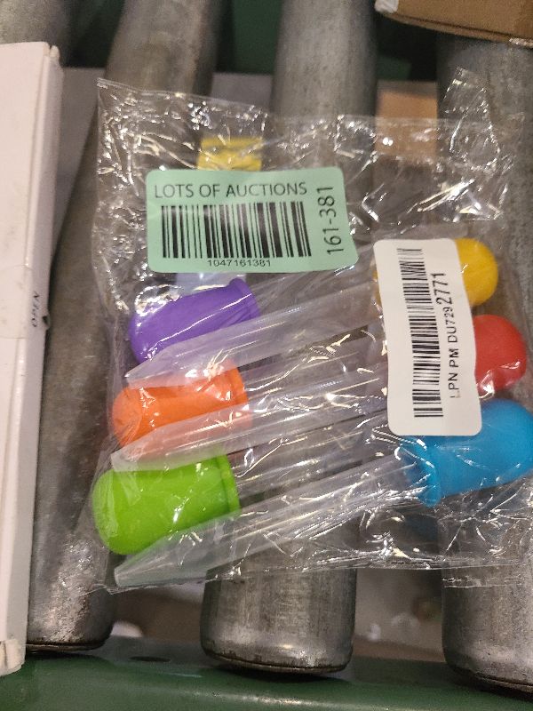 Photo 1 of 8 Pcs Liquid Droppers, SENHAI Silicone and Plastic Pipettes Transfer Eyedropper with Bulb Tip for Candy Oil Kitchen Kids Gummy Making - 7 Colors