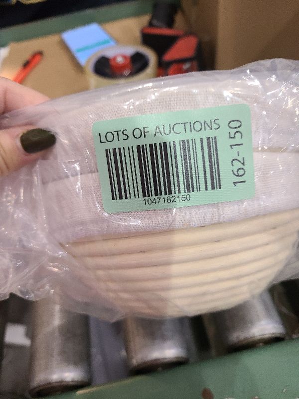 Photo 1 of 7 inches Round Banneton Basket for Bread Proofing, Dough Proofing Bowls with Removable Liner, Good for Home Sourdough Bakers Baking, 2 Pack