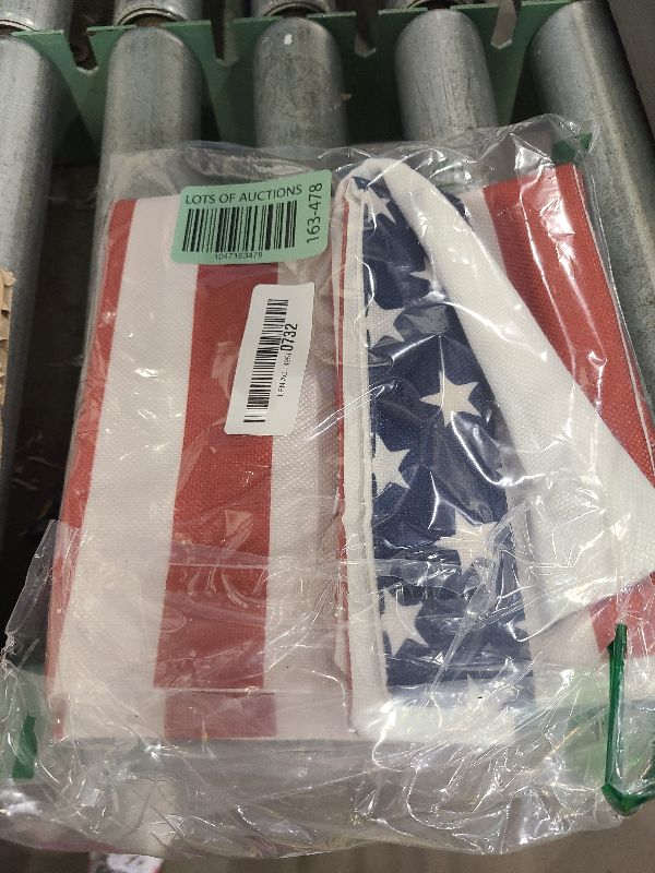 Photo 1 of 4th of July Pillow Covers 16x16 Independence Day Memorial Day Outdoor Decor Throw Pillows for Couch American Flag Patriotic Star and Stripes Pillowcase Decorative Cushion Case for Sofa Set of 2