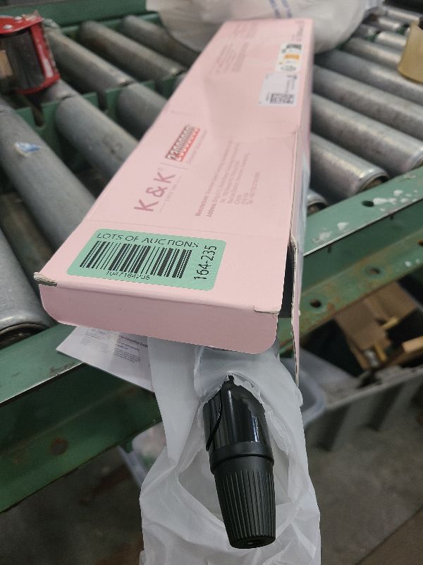 Photo 1 of 1 Inch Curling Iron with Clipped Tourmaline Ceramic Barrel Professional 1.25 Inch Hair Curler up to 450°F Dual Voltage for Traveling 60 Mins Auto Off Suit for Different (Black, 1 inch)