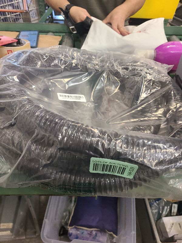 Photo 1 of 1 1/2 Inch Pond Sump Pump Discharge Hose Corrugated Water Hose Black PVC Tubing 10Ft