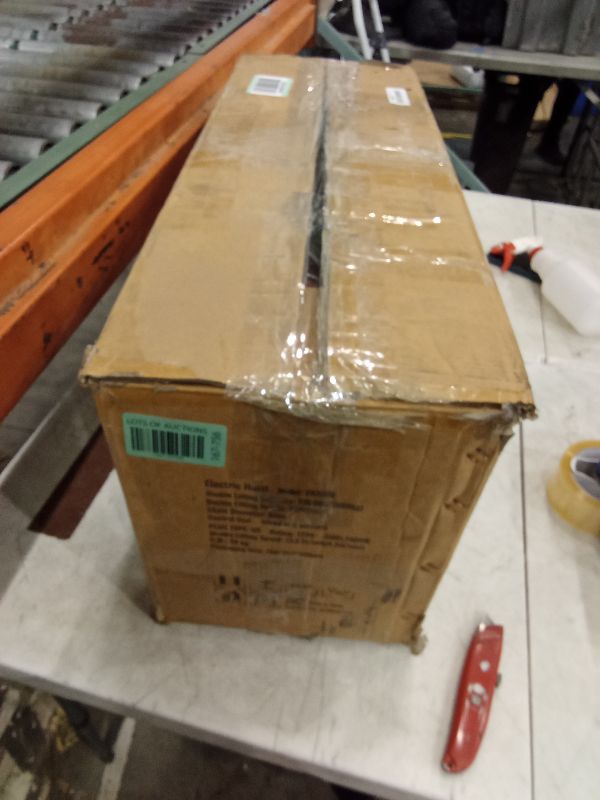 Photo 1 of VEVOR 3-in-1 Electric Hoist Winch, 1100lbs 1500W Portable Power Winch Crane, 110V/120V 22.9 ft Lifting Height, 13 ft/min with Manual, Wired and Wireless Remote Control, Overload Protection