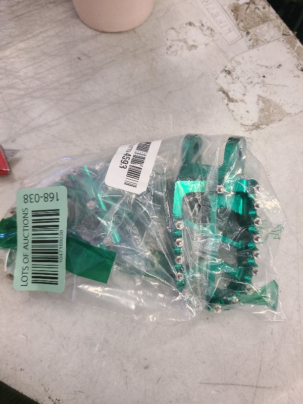 Photo 1 of AnXin Foot Pegs Footpegs Footrests Foot Pedals Rests CNC MX for KLX300 KLX300R KLX300SM 97-07 20-24 KLX250 06-20 KLX250S 09-14 KLX250R 94-96 KLX650 93-96 Dirt Bike Green