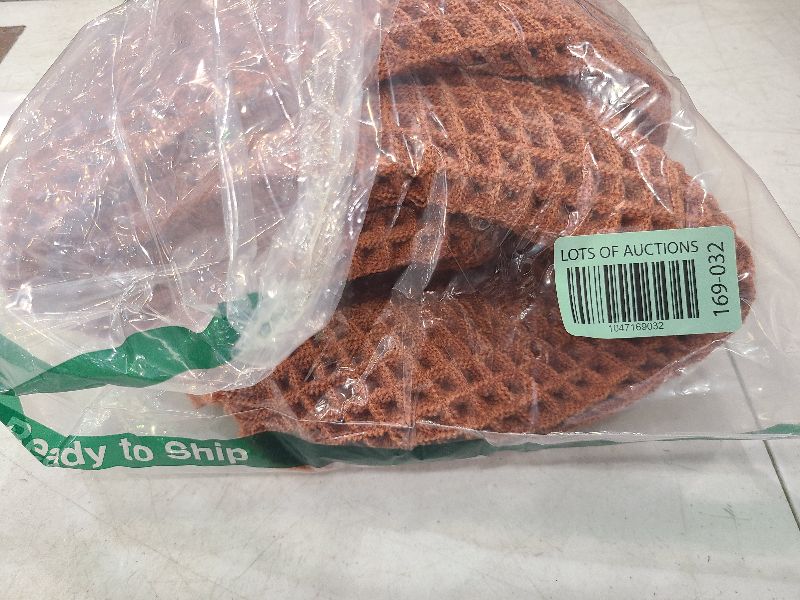 Photo 1 of Upgraded Waffle Runner Rug Super Absorbent Non Slip Bath Mats for Bathroom Machine Washable Bathroom Runner Rug with Tassels, Ideal for Hallway Bedroom Laundry Room, Dirty Orange, 2'x 6'(24" x 72")