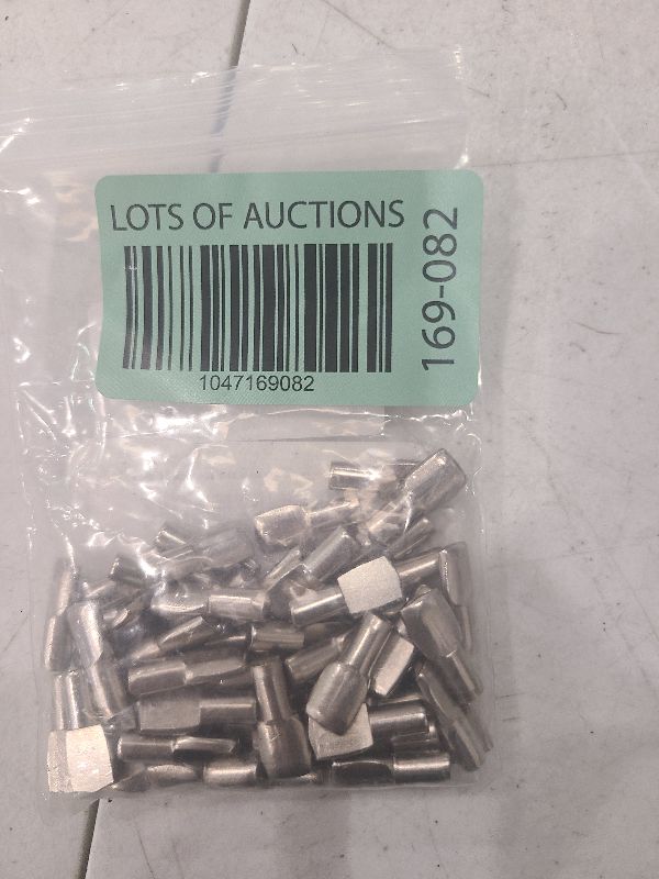 Photo 1 of 5mm Shelf Pegs Pins,60 Pieces Cabinet Furniture Spoon Shape Support Pegs for Shelves Nickel Plated