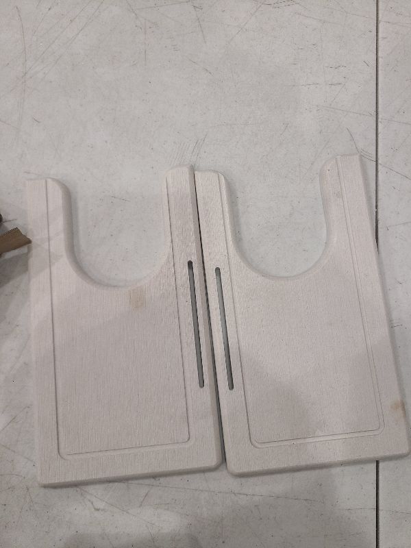 Photo 1 of AHA HOMEWARE Clear Faucet Mat & BackSplash Guard for Oval Sink (Light Gray)