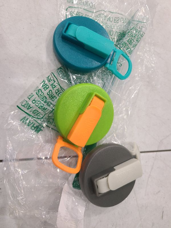 Photo 1 of 4-pack 4 Color Soda Can Lids with straw, Soda Can Covers with Silicone straw BPA-Free Reusable For Fits standard For Canned Beverage, Beer, Juice,Seltzer. (Colour mixture)