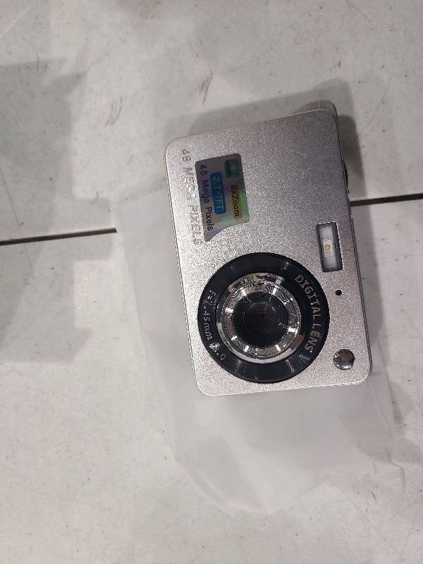 Photo 1 of Digital Camera, 48MP 4K Pocket Compact Camera with 2.7 Inch TFT Screen, 8X Zoom Autofocus, Anti Shake, Portable Vlogging Camera, for Boys Girls Kids