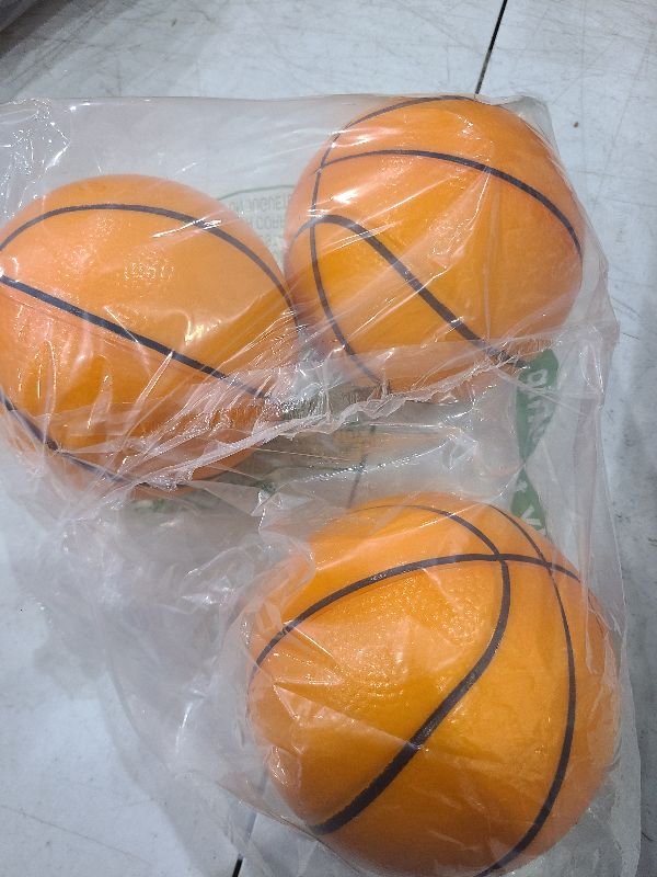 Photo 1 of 5" Mini Foam Basketball for Mini Basketball Hoop, Small Basketball for Over The Door Basketball Hoop, Replacement Balls for Kids Toddler Beach Indoor Outdoor Sport Game Gift Set 3 PCS ( Orange )