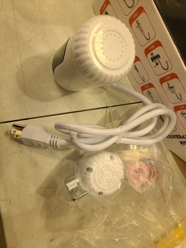 Photo 1 of 110V Hot Water Heater Faucet Instant Tankless Water Heater Electric Kitchen Bathroom Fast Heating Tap Water Faucet with LED Digital Display