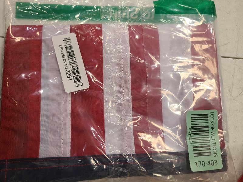 Photo 1 of AMZFLAG American Yacht Ensign Flag 16x24 inch Embroidered US Yacht Ensign Nautical Boat Flags with 2 Brass Grommets Yacht Marine Boat