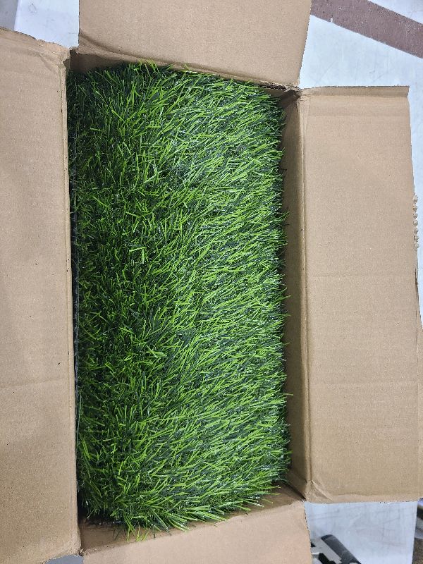 Photo 1 of 2 Pack 26"x30" Dog Grass Pee Pads, Reusable Artificial Grass Turf Rug for Puppy & Cats, Washable Fake Grass Mat Dog Pee Pad Replacement Outdoor Indoor Potty Training Pads with Drainage Holes