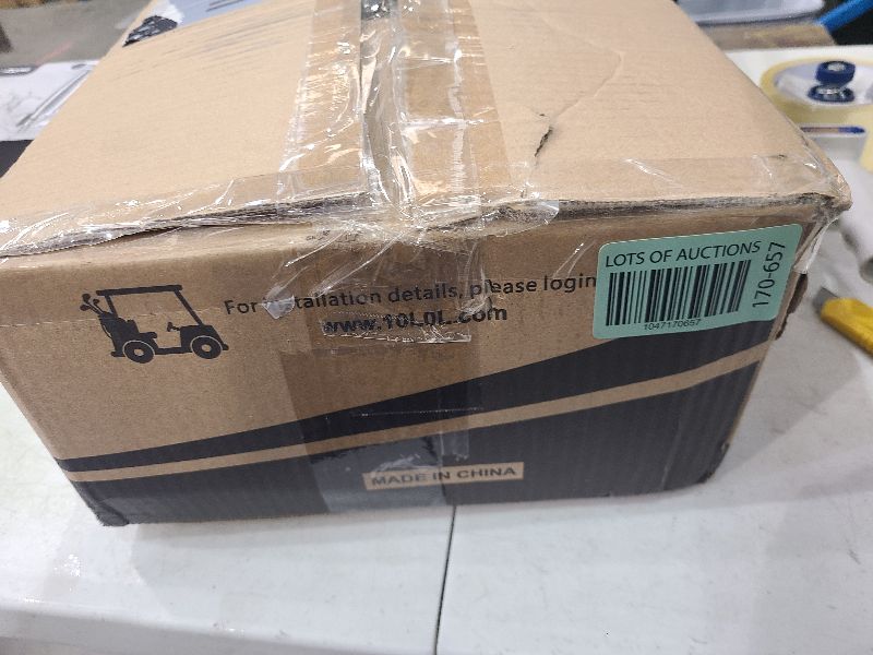 Photo 1 of 10L0L Heavy Duty Golf Cart Cover for 2/4 Passengers Yamaha, Club Car and EZGO, All Weather Outdoor Protection Weatherproof