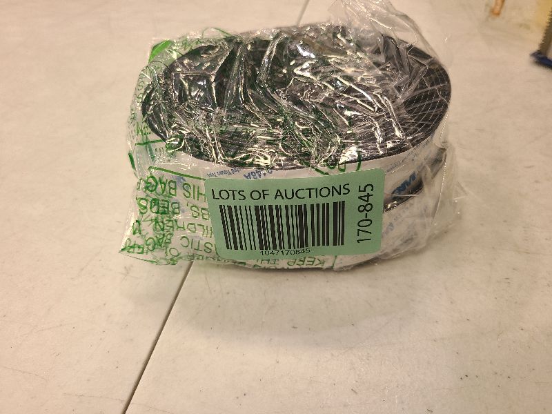 Photo 1 of 3M Hook and Loop Self Adhesive Tape 1" x 20Ft (240 Inch) 9448A Sticky Back Interlocking Nylon Fabric Fastener Heavy Duty Adhesion Strip Tape Black(9448AF)
