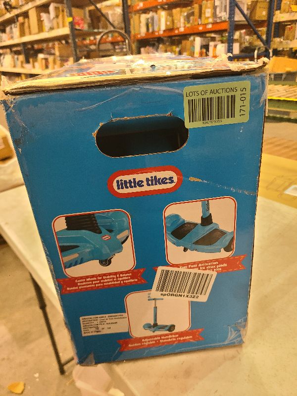 Photo 1 of Little Tikes Lean to Turn Hoverboard with Rechargeable Battery, Adjustable Handlebar, Durable Wheels, for Kids, Children, Toddlers, Girls, Boys, Ages 3+ Years