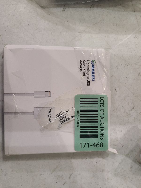 Photo 1 of 4Pack [Apple MFi Certified] Charger Lightning to USB Charging Cable Cord Compatible iPhone 14/13/12/11 Pro/11/XS MAX/XR/8/7/6s Plus,iPad Pro/Air/Mini,iPod Touch