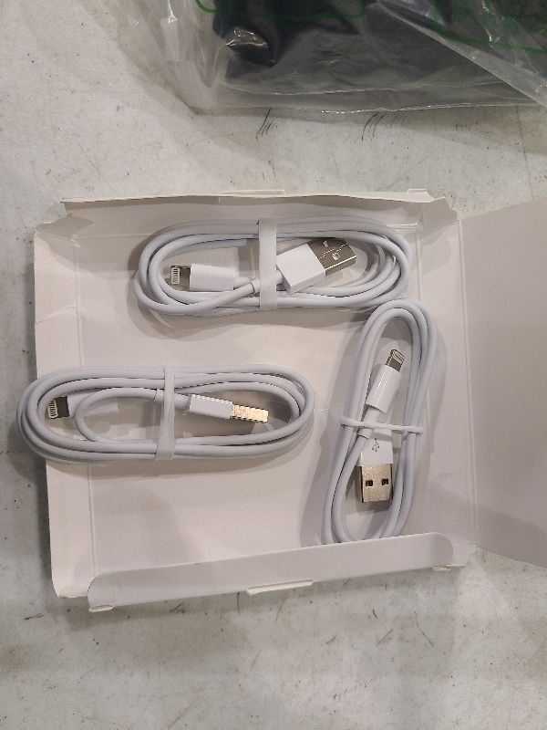 Photo 1 of 4Pack [Apple MFi Certified] Charger Lightning to USB Charging Cable Cord Compatible iPhone 14/13/12/11 Pro/11/XS MAX/XR/8/7/6s Plus,iPad Pro/Air/Mini,iPod Touch