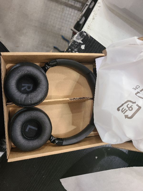 Photo 1 of Amazon Basics Bluetooth Headphones with Microphone, Wireless, On Ear, 35 Hour Playtime, Foldable, One Size, Black