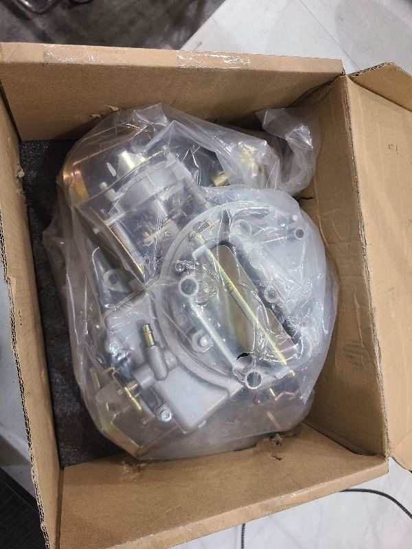 Photo 1 of 2 Barrel Carburetor 2100 2150 Compatible with Ford F100 F250 F350 (289 302 351 Cu) & Jeep Engines - Electric Choke with Mounting Gasket - 302 Carburetor Carb by BOOTOP PIN