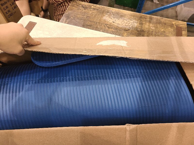 Photo 1 of Amazon Basics 1/2 Inch Extra Thick Exercise Yoga Mat with Carrying Strap