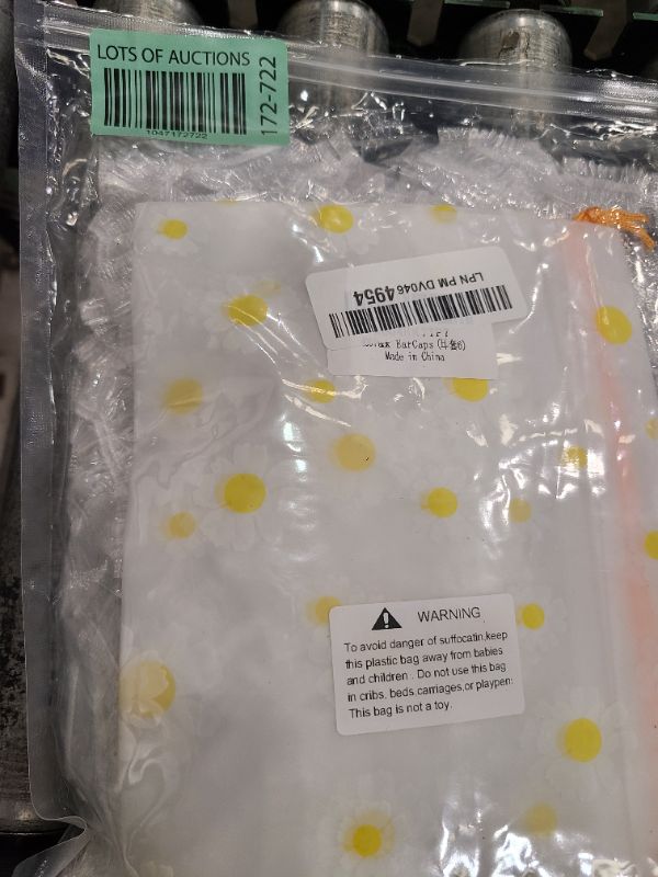 Photo 1 of 400Pcs Premium Waterproof Ear Covers - Disposable PE Ear Protectors for Shower, Hair Dye, & Salon Use - Elastic Ear Caps for adults