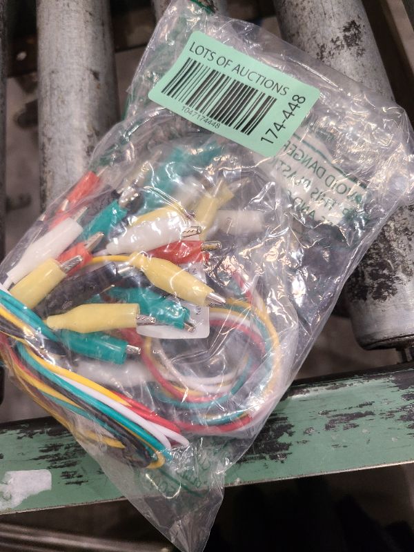 Photo 1 of 20 PCS Alligator Clips Electrical, 5-Color 21.5inch Test Leads with Alligator Clips, Stamping Jumper Wires for Electrical Testing, Circuit Connection, Experiment