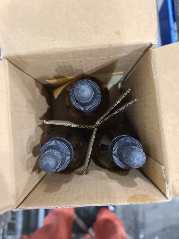 Photo 1 of **MISSING ONE BOTTLE AND FILTER**
AOZITA 4 Pack, 2 oz Dropper Bottles with 1 Funnel & 4 Labels - Essential Oils Bottles for Health, Personal Care & Beauty - 60ml Thick Dark Amber Glass Tincture Bottles with Eye Droppers, Leakproof