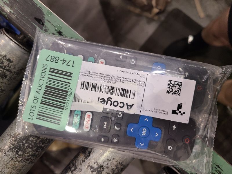 Photo 1 of (Pack of 2) Replacement-Remote-Control for Roku-TV,Compatible for TCL Roku/Hisense Roku/Onn Roku/Philips Roku Smart TVs(Not for Roku Stick and Box)