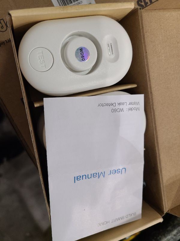 Photo 1 of 5 Pack Water Leak Detectors for Home, 100dB Water Sensor Alarm for Basement, WD60 Flood Leakage Detection Devices for Pipe/Drain/Sink/Faucet Drip,Floor Flooding in Bathroom/Kitchen/Toilet/Laundry Room