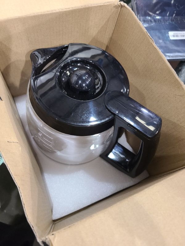 Photo 1 of 12-Cup Coffee Pot Replacement Compatible with Cuisinart Coffee Maker Models SS-12, SS-15, SS-16, DCC-1100BK, DCC-1200, DCC-2650, CHW-12P1, DGB-400, DGB-550BK, DGB-550BK1, DGB-625BC and DGB-700BC