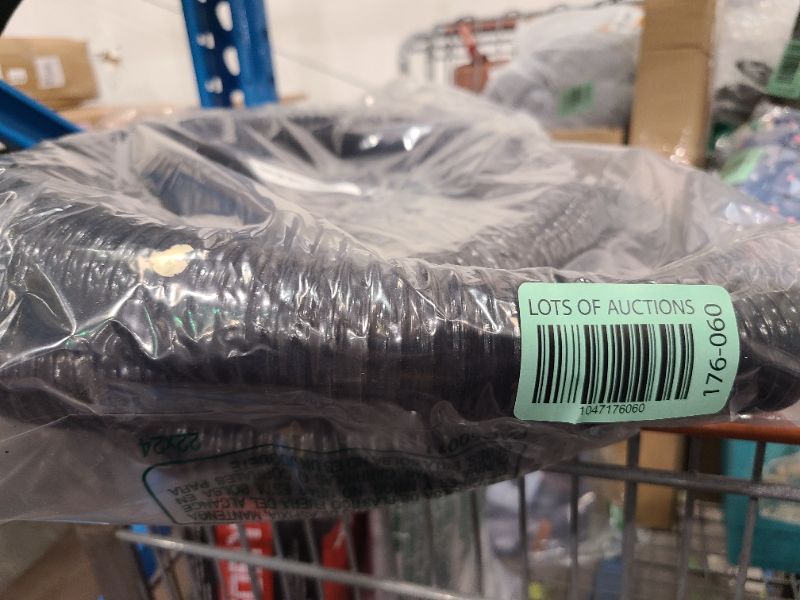 Photo 1 of 1 1/2 Inch Pond Sump Pump Discharge Hose Corrugated Water Hose Black PVC Tubing 10Ft